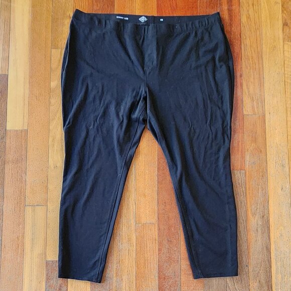 St. John's Bay Black Stretch Leggings Plus Size 3X - Picture 2 of 12